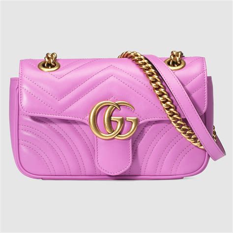 gucci marmont hot pink|Gucci Marmont bag from nancy.